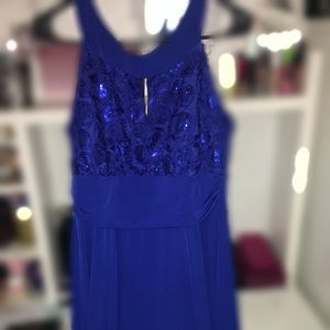 Blue Flower Dress